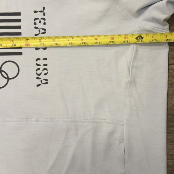 Nike Dri-FIT Team USA Olympic Yoga Restore Hoodie Sz XL Blue FN0980-477 pullover - Picture 8 of 13